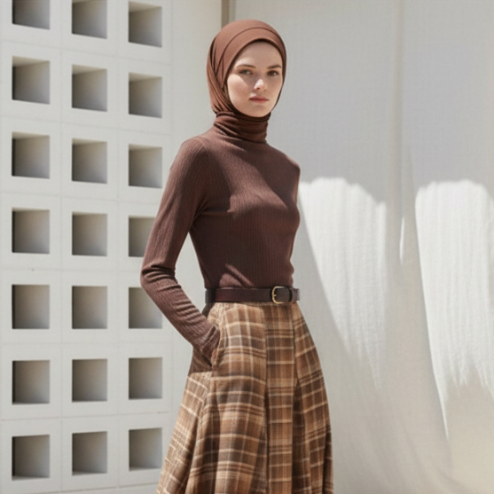 Spor tesett rl model kahverengi tak m